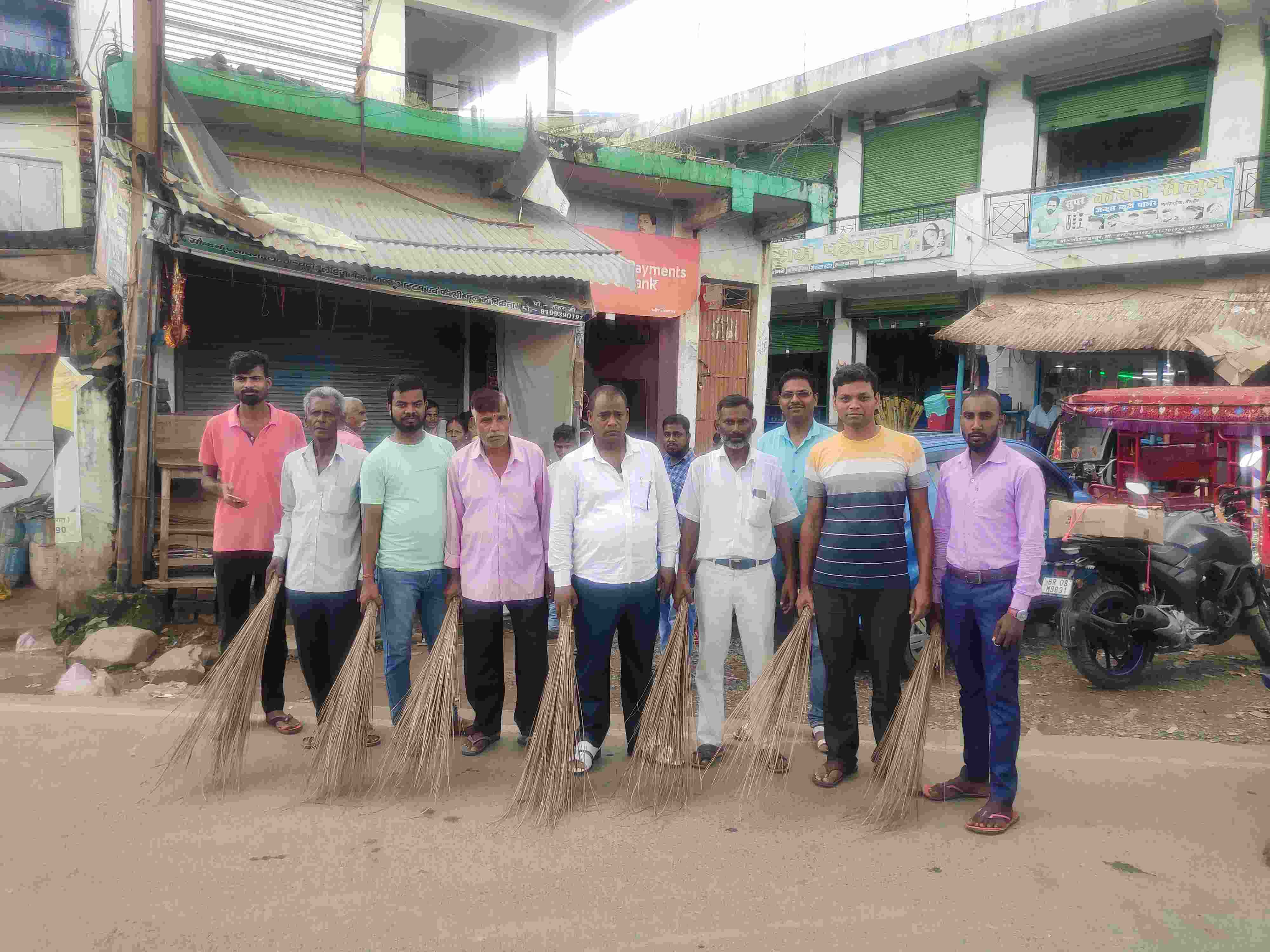 स्वच्छता ही सेवा अभियान के तहत भारतीय जनता पार्टी ने किया श्रमदान,कार्यकर्ताओं में दिखा उत्साह का मा