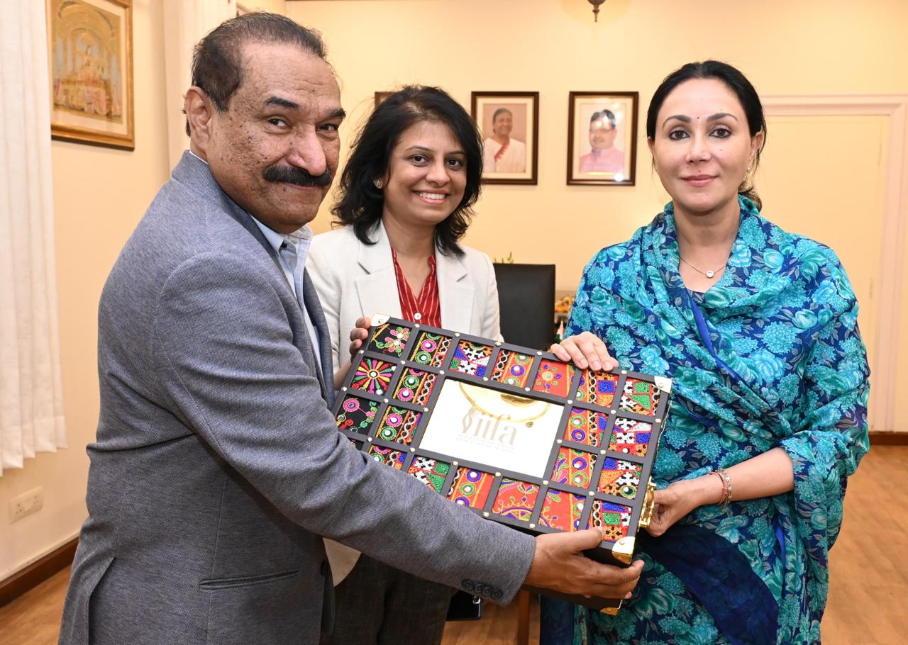 उपमुख्यमंत्री दिया कुमारी को आईफा अवार्ड्स समारोह में शामिल होने के लिए आयोजकों ने दिया निमंत्रण.