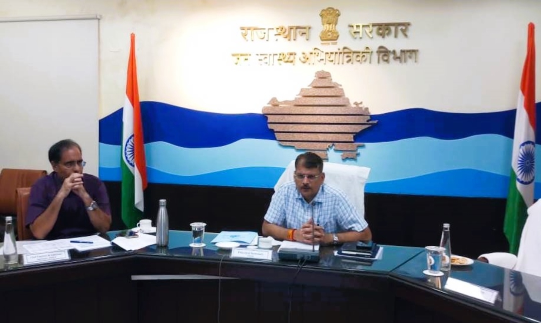 जल जीवन मिशन की प्रमुख परियोजनाओं में प्रगति की समीक्षा बैठक - प्रमुख शासन सचिव भास्कर ए सावंत ने योजनाओं की समयबद्ध क्रियान्विति के दिये निर्देश.